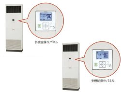 画像1: 東京・業務用エアコン　日立　床置き　ツイン　RPV-AP112SHP2　112型（4馬力）　「省エネの達人」　三相200V