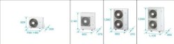 画像2: 東京・業務用エアコン　日立　冷房専用エアコン　厨房用エアコン（てんつり）　ツイン　RPCK-AP160EAP3　160型（6馬力）　三相200V　「冷房専用機」　