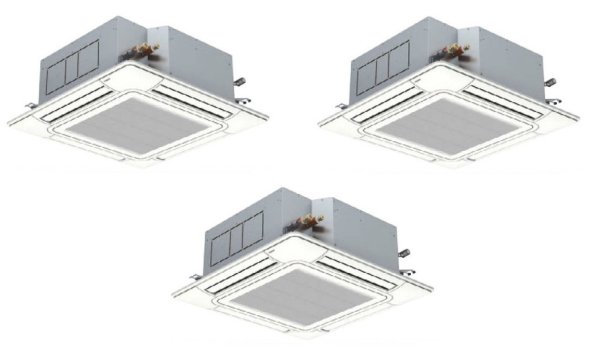 画像1: 東京・業務用エアコン　日立　てんかせ4方向　トリプル　RCI-AP224GHG2　224型（8馬力）　「省エネの達人・プレミアム」　三相200V (1)